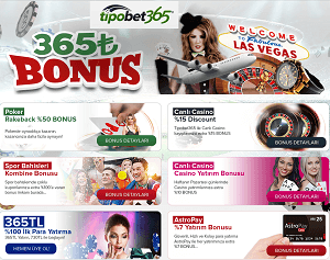 Tipobet365 Bonus