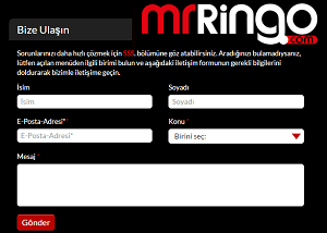 Mr Ringo Canlı Yardım