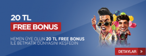 Betmatik 20 TL Bedava Deneme Bonusu, Betmatik 20 TL Free Bonus, Betmatik 20 TL Bedava Bahis Bonusu, Betmatik 20 TL Bedava Canlı Casino Bonusu, Betmatik Bedava 20 TL İlk Üyelik Deneme Bonusu, Betmatik Free Bonus Veren Bahis Sitesi, Betmatik Deneme Bonusu Veren Bahis Sitesi, En Güvenilir Deneme Bonusu Verilen Canlı İddaa Sitesi, Deneme Bonusu Verip Para Çekme İşlemi Yapılan Bahis Sitesi